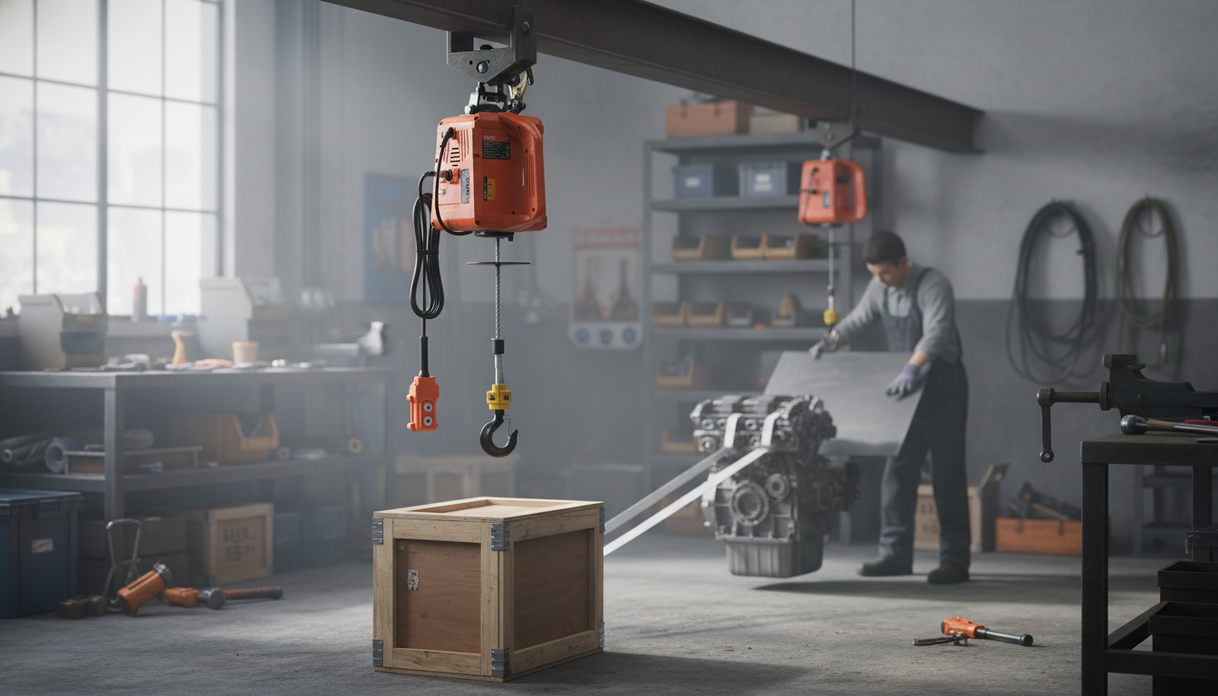 3-in-1 Electric Hoist Winch Guide: Lift, Pull, Position