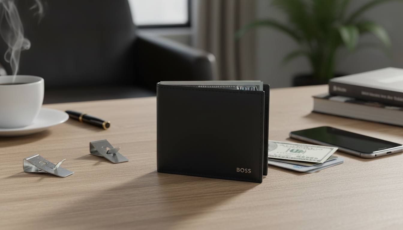 Boss Black Leather Wallet for Men: Buying & Care Tips