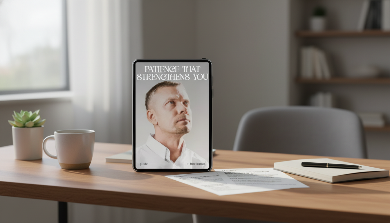 Build Patience Daily: Calm Thinking Tools for Stress
