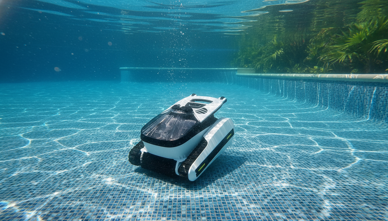 Cordless Sonar Robotic Pool Vacuum: Coverage & Care Tips