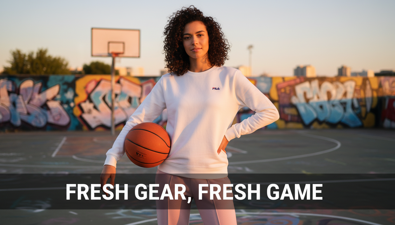 Fila CozyCrew Organic Cotton Embroidered Sweatshirt Review