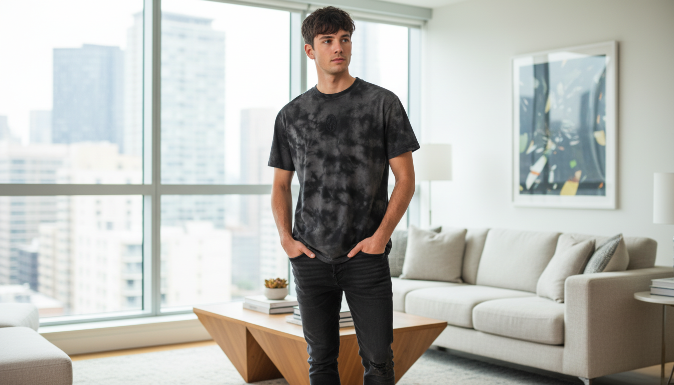 McQueen Tie-Dye Skull T-Shirt: Fit, Style & Care