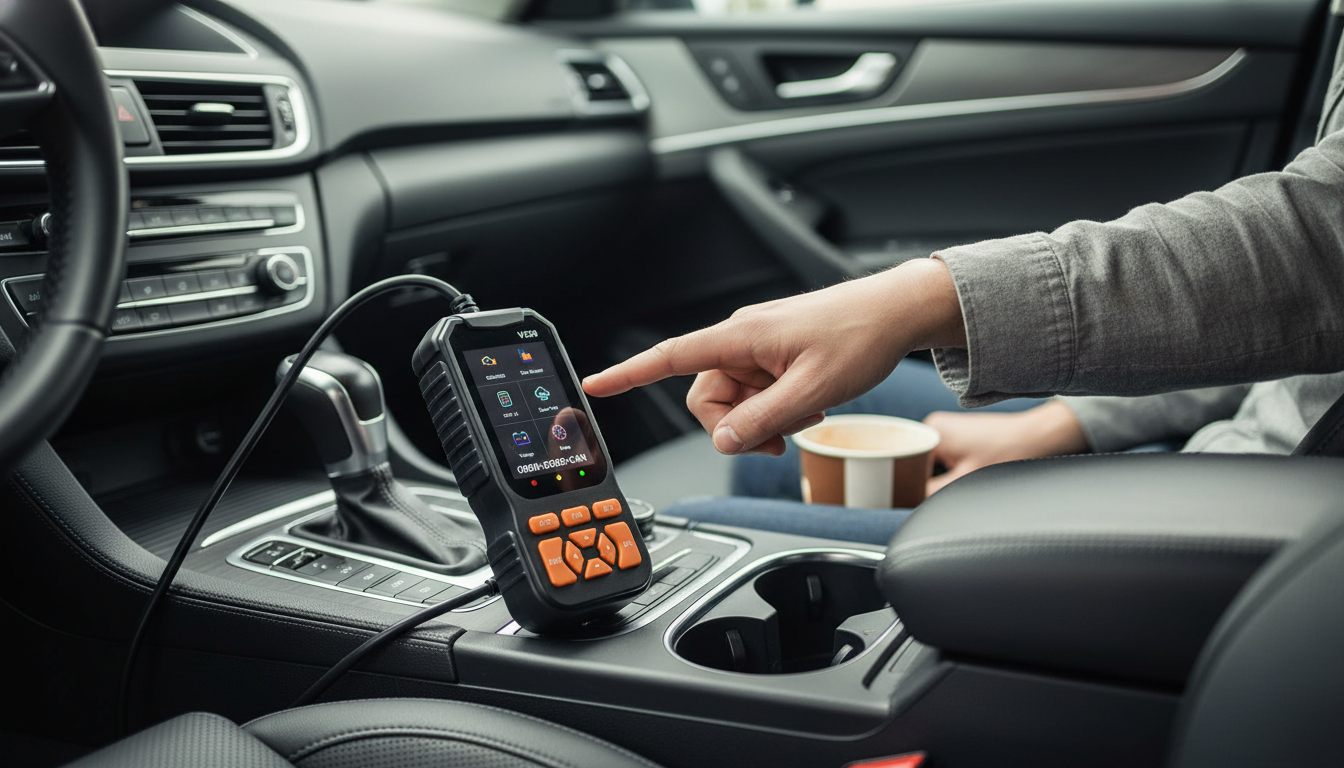 V520 OBD2 Scanner: Cloud Reports & Live Data
